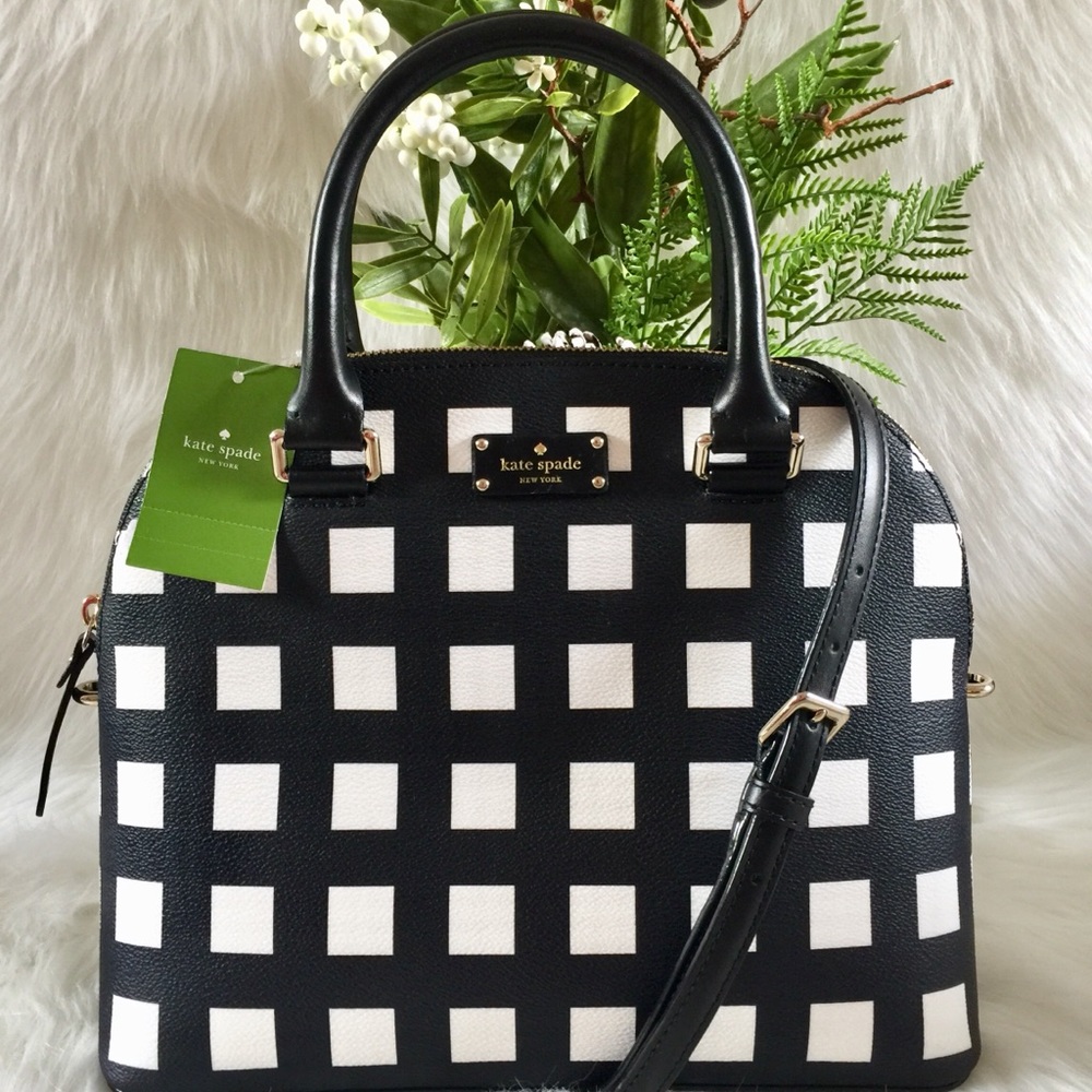 ⛔️SOLD⛔️❣️NWT Kate Spade Carli Pop Art Check